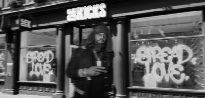 Scrapz at OG Kicks during the CD signing and meet-and-greet