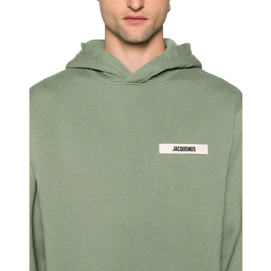 Jacquemus The Gros Grain Hoodie in Green