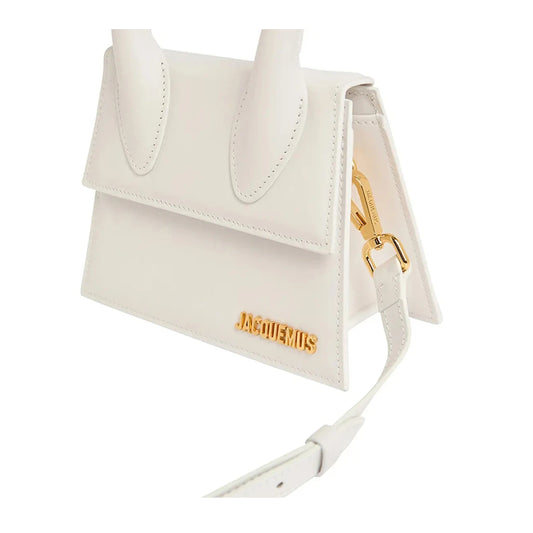 Jacquemus Le Chiquito Moyen Handbag White