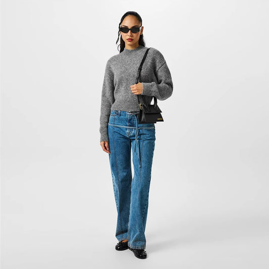 JACQUEMUS Women's Plain Leather Le Chiquito Moyen Bag