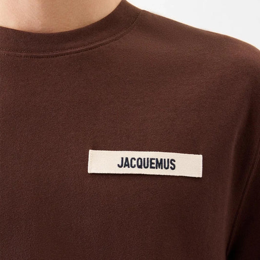 Jacquemus Le Gros Grain T-Shirt in Brown