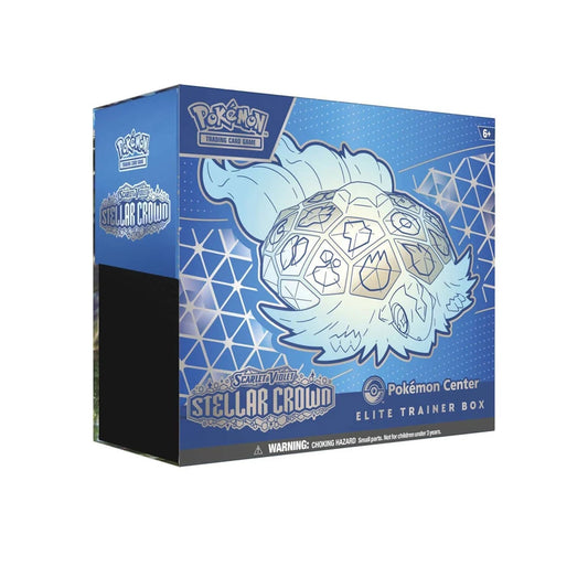 Pokemon Scarlet & Violet Steller Crown Pokemon Center Elite Trainer Box