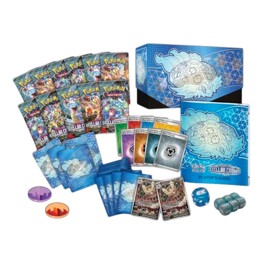 Pokemon Scarlet & Violet Steller Crown Pokemon Center Elite Trainer Box