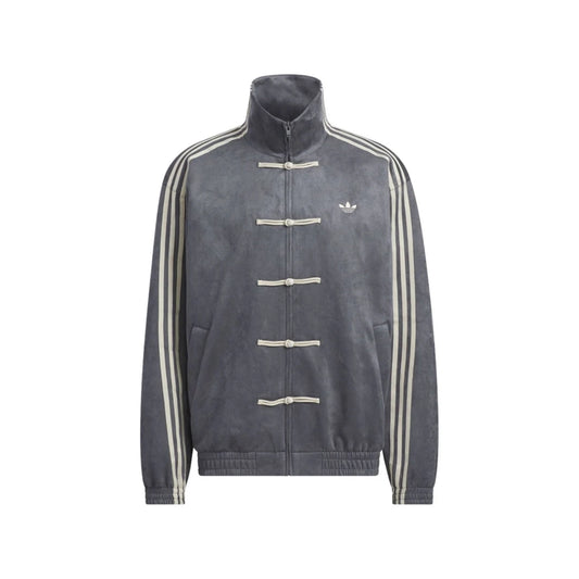 adidas CTT Chinese Track Top 3.1 Gender Neutral Jacket (Asia Sizing) Grey Blue