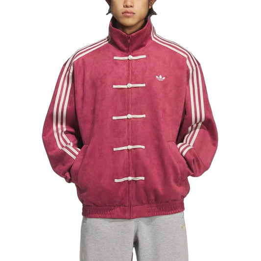 adidas CTT Chinese Track Top 3.1 Gender Neutral Jacket (Asian Sizing) Collegiate Burgundy