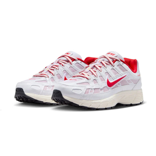 Nike P-6000 White University Red Sail Black
