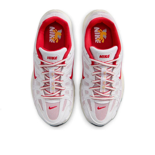 Nike P-6000 White University Red Sail Black