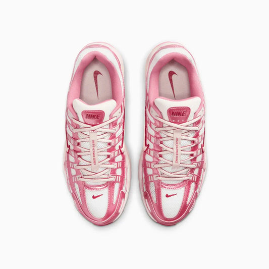 Nike P-6000 White Silt Red Peony W