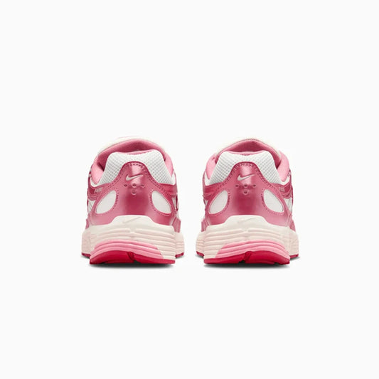 Nike P-6000 White Silt Red Peony W