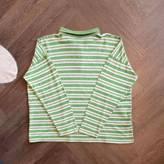 Chrome Hearts Button Up Green Monogram Jumper