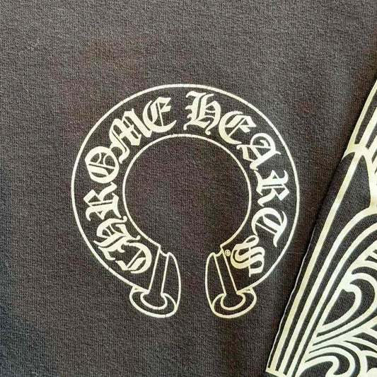 Chrome Hearts Floral Horseshoe Sweatshirt