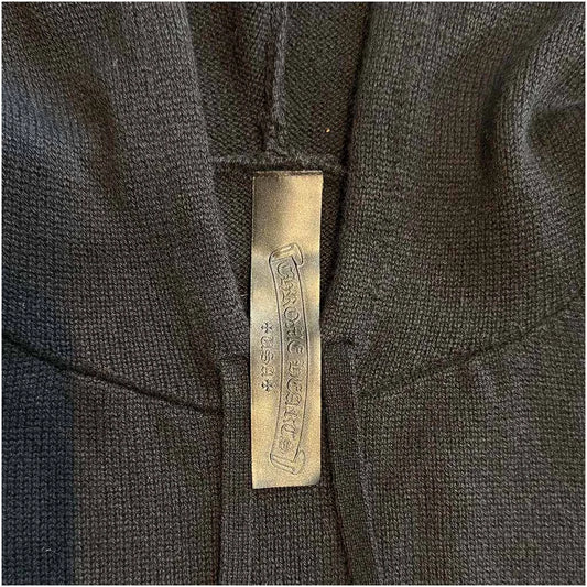 Chrome Hearts Cashmere Pullover Patch Hoodie