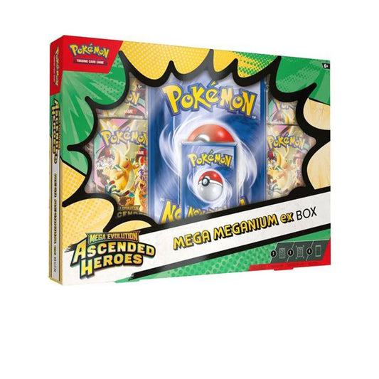 Pokémon TCG: Mega Evolution – Ascended Heroes: Mega Meganium EX Box