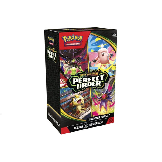 2026 Pokémon Mega Evolution Perfect Order Booster Bundle
