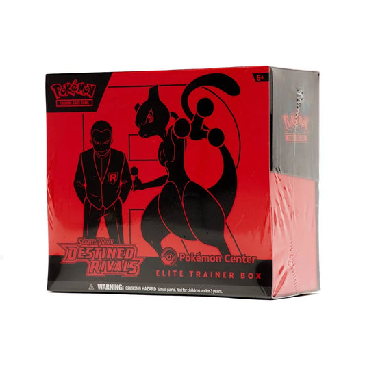 2025 Pokémon Scarlet & Violet Destined Rivals Pokemon Center Elite Trainer Box