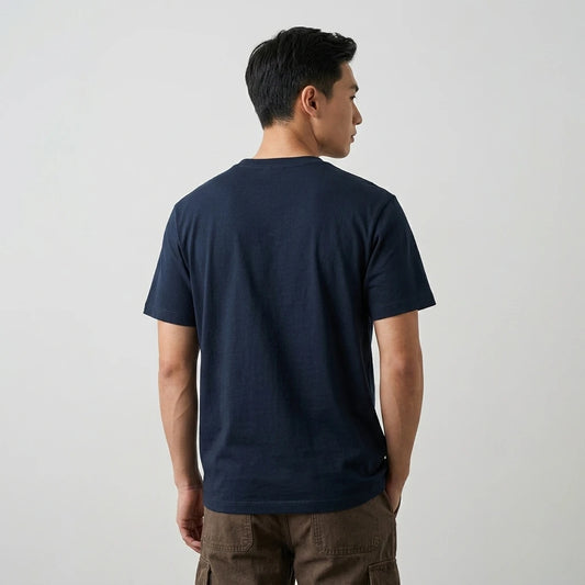 LOEWE Relaxed fit T-shirt in cotton Navy