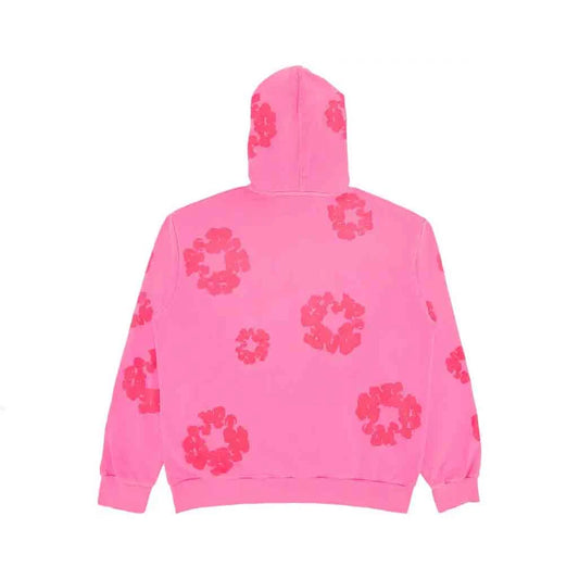 Denim Tears Mono Cotton Wreath Hoodie Pink