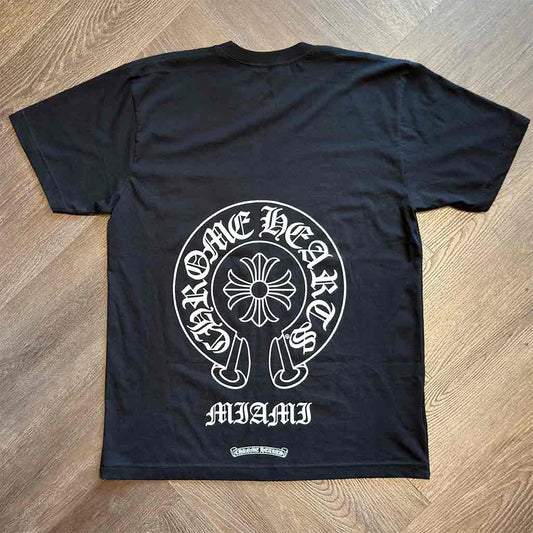 Chrome Hearts Miami Exclusive T-shirt Black White