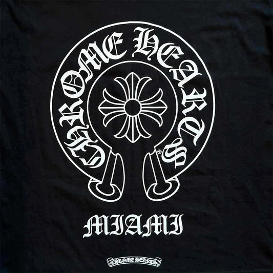 Chrome Hearts Miami Exclusive T-shirt Black White