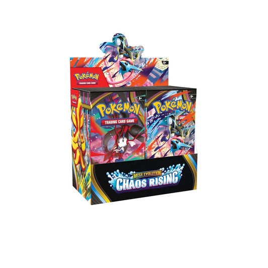 2026 Pokémon Mega Evolution Chaos Rising Booster Box