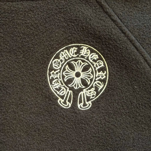 Chrome Hearts Horseshoe Fleeced Pullover Hoodie