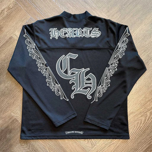 Chrome Hearts Floral Black Jersey