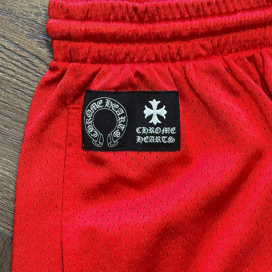 Chrome Hearts Red Matty Boy 99 Shorts
