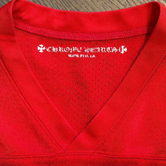 Chrome Hearts Floral Red Jersey