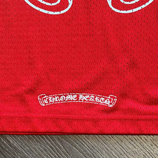 Chrome Hearts Floral Red Jersey