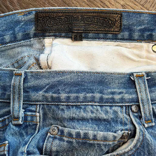 Chrome Hearts Galaxy Blue Jeans