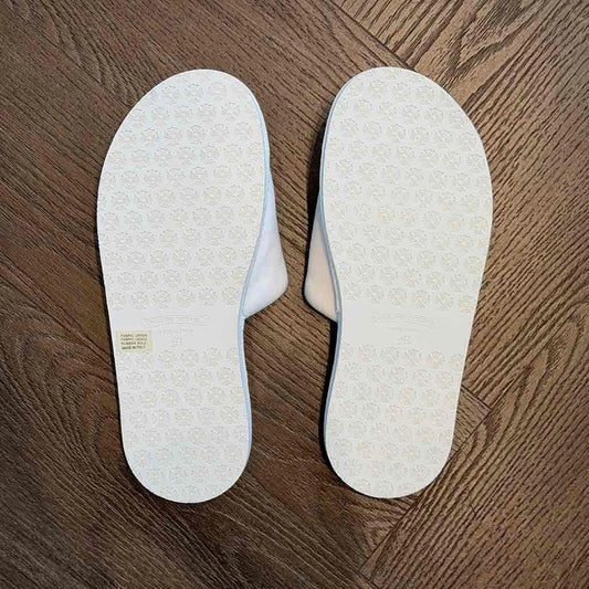 Chrome Hearts Hotel Slipper White Black