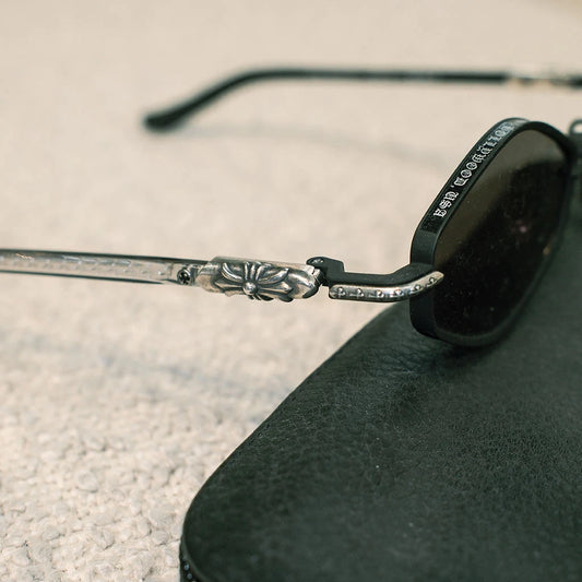 Chrome Hearts "NIP SLIP" Diamond-Frame Sunglasses