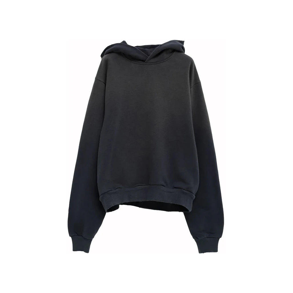 Acne Studios Logo Hooded Sweater 1996 Stockholm Faded Black