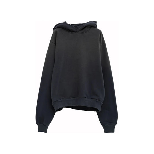 Acne Studios Logo Hooded Sweater 1996 Stockholm Faded Black