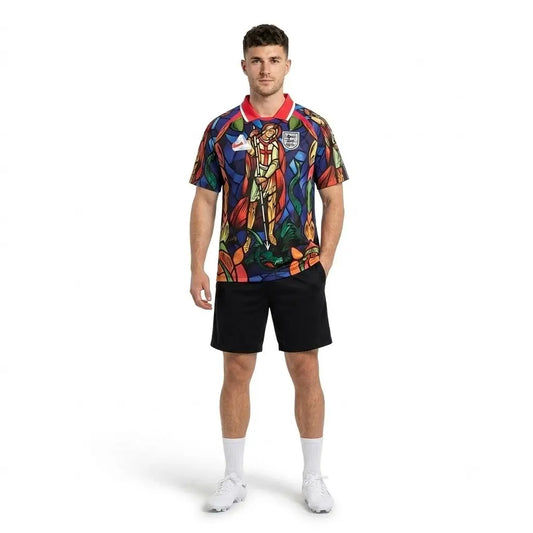Palace x Nike England Dri-FIT Football Jersey Bright Crimson