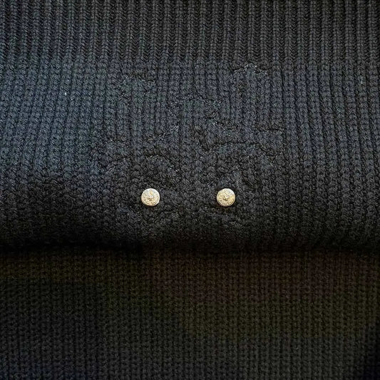 Chrome Hearts Cashmere Cross Patch Sweater