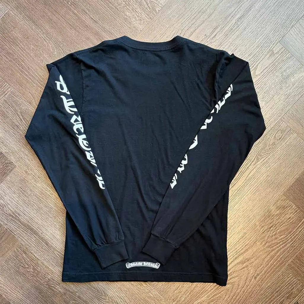 Chrome Hearts Neck Logo Long-Sleeve T-Shirt
