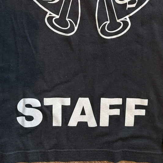Chrome Hearts Black & Grey Staff Horseshoe Logo Longsleeve T-Shirt