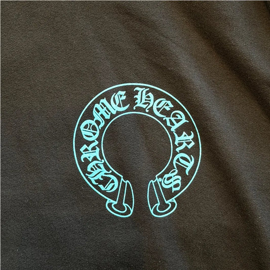 Chrome Hearts Glitter Print Friends and Family Hoodie