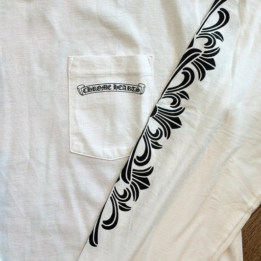 Chrome Hearts Eye Chart Dagger Longsleeve T-shirt
