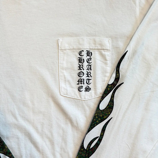 Chrome Hearts flame longsleeve