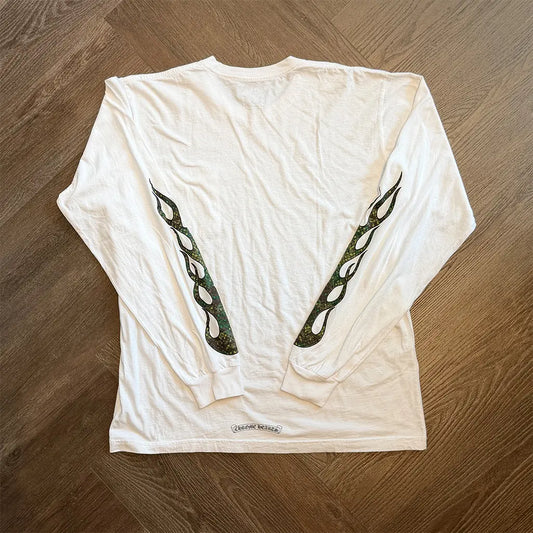 Chrome Hearts flame longsleeve