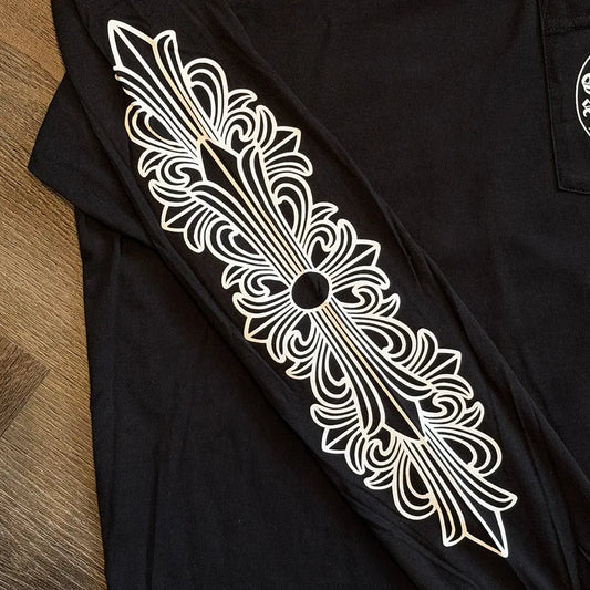 Chrome Hearts London Exclusive Horseshoe Logo LongSleeve Tee
