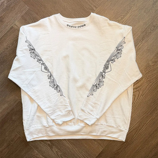 Chrome Hearts Love You Crewneck Sweatshirt