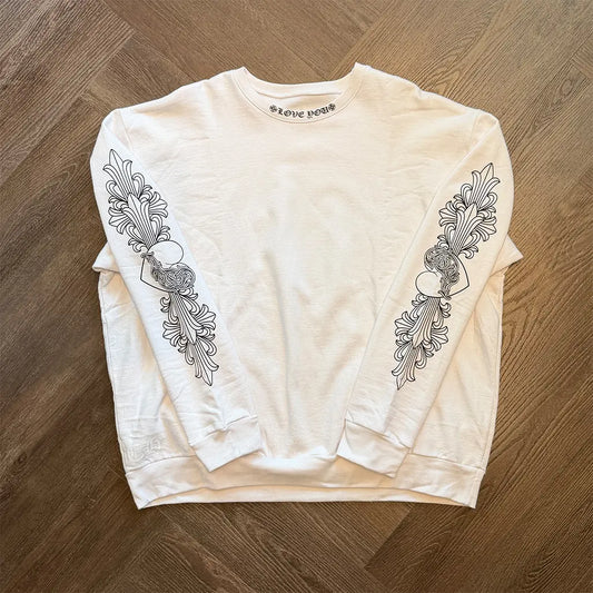 Chrome Hearts Love You Crewneck Sweatshirt