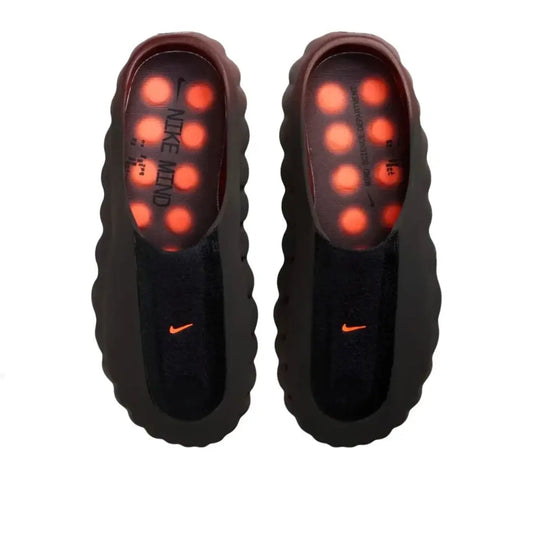 Nike Mind 001 Flyknit Slide Bronze Eclipse Total Orange