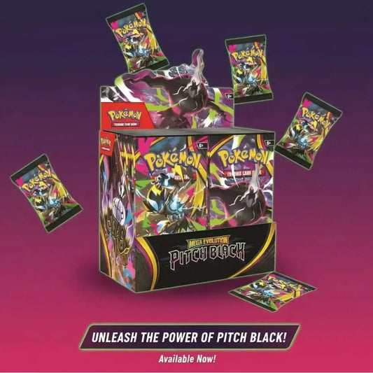 2026 Pokémon Mega Evolution Pitch Black Booster Box