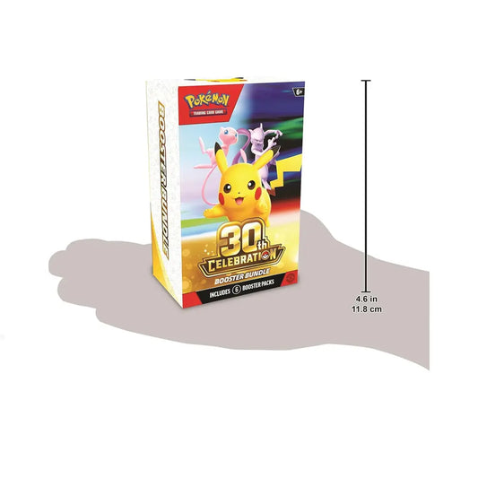 2026 Pokémon Mega Evolution 30th Celebration Booster Bundle