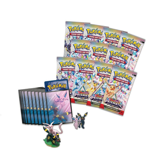 2025 Pokémon Prismatic Evolutions Premium Figure Collection Box