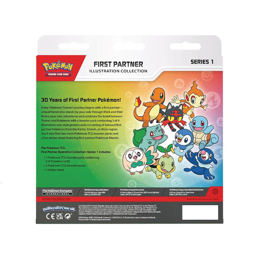 2026 Pokémon First Partner Illustration Collection Series 1 Box
